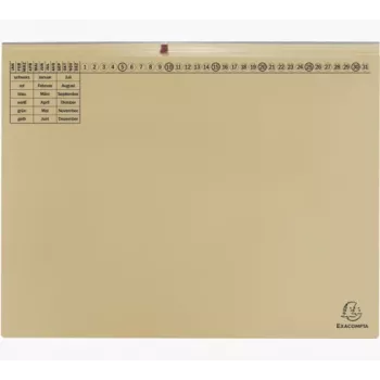 Exacompta 370322B Archivador - Cartón - 320 g/m² - 265 mm - 316 mm - 1 ud.