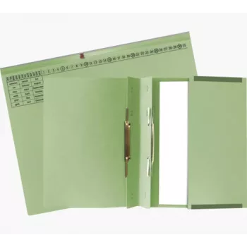 Exacompta 370325B Archivador - Cartón - Verde - 320 g/m² - 265 x 316 mm