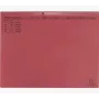 Exacompta 370403B Carpeta de archivo convencional - Cartón - Rojo - 320 g/m² - 265 x 316 mm