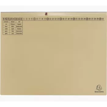 Exacompta 370422B Carpeta de archivo convencional - Cartón - 320 g/m² - 265 mm - 316 mm - 1 ud.