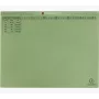 Exacompta 370425B Archivador de anillas A4 Cartón Verde 320 g/m² Con mecanismo metálico