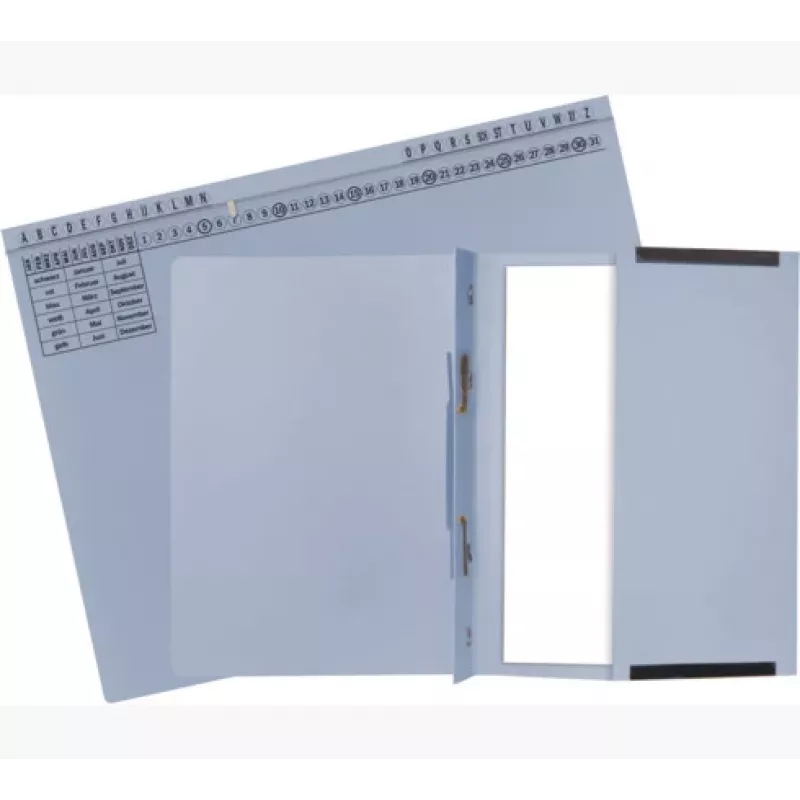 Exacompta 371106B Carpeta de archivo convencional - Cartón - Azul - 320 g/m² - 265 mm - 316 mm