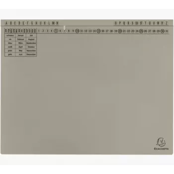 Exacompta 371110B Archivador - Cartón - Gris - 320 g/m² - 265 x 316 mm