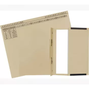 Exacompta 371122B Carpeta de documentos - Cartón - 320 g/m² - A4 - Azul - 1 ud.