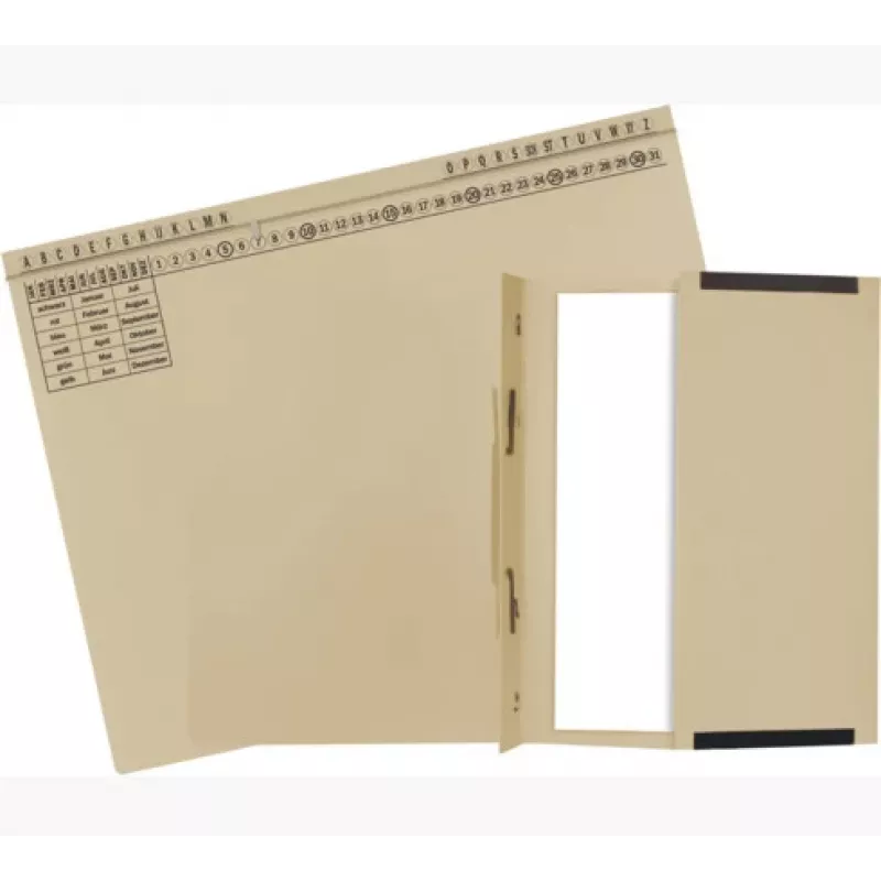 Exacompta 371122B Carpeta de documentos - Cartón - 320 g/m² - A4 - Azul - 1 ud.