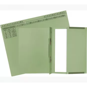 Exacompta 371125B Archivador - Cartón - Verde - 320 g/m² - 265 mm - 316 mm