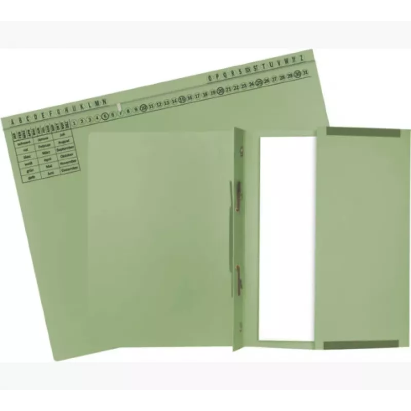 Exacompta 371125B Archivador - Cartón - Verde - 320 g/m² - 265 mm - 316 mm