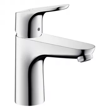 Hansgrohe Focus Grifo monomando de lavabo 100 con conjunto de desagüe, Cromo