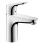 Hansgrohe Focus Grifo monomando de lavabo 100 con conjunto de desagüe, Cromo