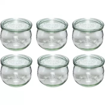 WECK Tarro Tulip 580ml set de 6