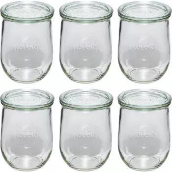 WECK Tarro Tulip 1062ml set de 6