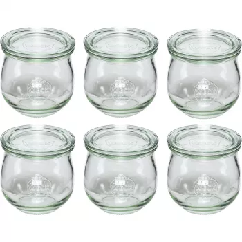 WECK Tarro Tulip 370ml set de 6