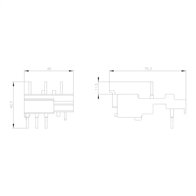 Siemens SIRIUS Módulo de conexión 3RA1921-1 para 3RV1.2 y 3RT101