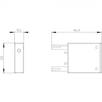 Siemens Limitador de sobretensión 3RT2916-1LM00, varistor, 24 V AC/DC, para contactor SIRIUS 3RT2 tamaño S00