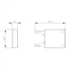 Siemens 3RT2916-1BD00 Limitador de sobretensión / pararrayos 127-240VAC 150-250V para contactores SIRIUS 3RT2