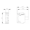 Siemens SIRIUS ACT Módulo LED con LED integrado AC/DC 24V blanco