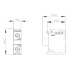 Siemens SIRIUS ACT Módulo LED con LED integrado AC/DC 24V blanco