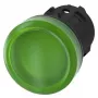 Siemens SIRIUS ACT 3SU1001-6AA40-0AA0 Piloto indicador LED verde 22mm redondo 24V AC/DC conexión por tornillo