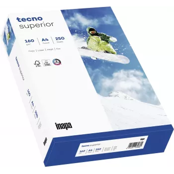 Papyrus Superior Tecno papel de copia A4 blanco 160 g/m² 250 hojas