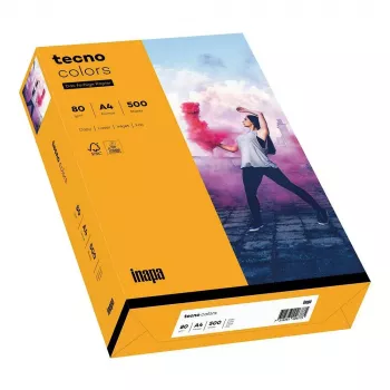 Papyrus TECNO Colors papel de copia naranja medio A4 80 g/m² 500 hojas