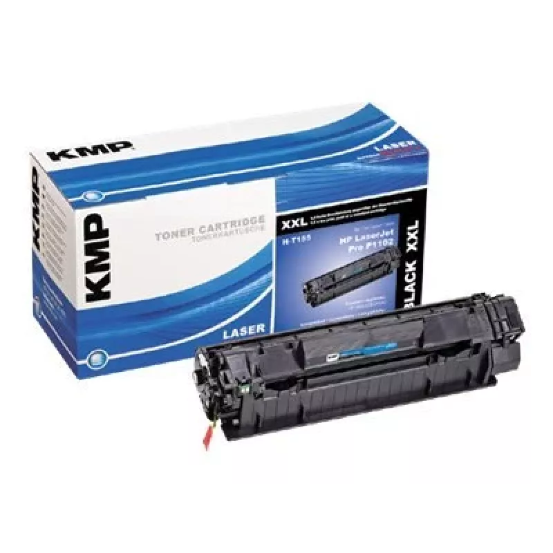 KMP H-T155 cartucho de tóner - alto rendimiento XXL - negro - compatible con HP CE285A - para HP LaserJet Pro M1132 MFP, M1212nf MFP, M1217nfw MFP, P1102, P1102s, P1102W, P1109, P1109W