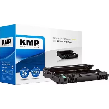 KMP B-DR17 unidad de tambor compatible (sustituto de Brother DR2100) para Brother DCP-7030, 7040, 7045, HL-2140, 2150, 2170, MFC-7320, 7440, 7840, Justio DCP-7040