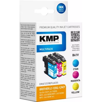 KMP cartucho de tinta compatible negro alto rendimiento para Brother DCP-J4110DW, MFC-J4410DW, MFC-J4510DW, MFC-J4610DW, MFC-J4710DW, MFC-J6520DW, MFC-J6720DW, MFC-J6920DW (1526,4050)