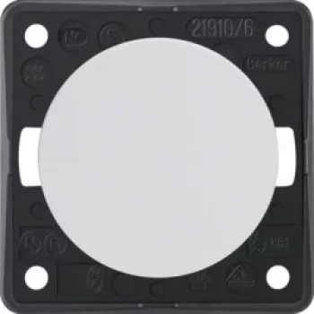 Toma de corriente SCHUKO Berker 936562509 1 elemento IP44 blanco empotrar