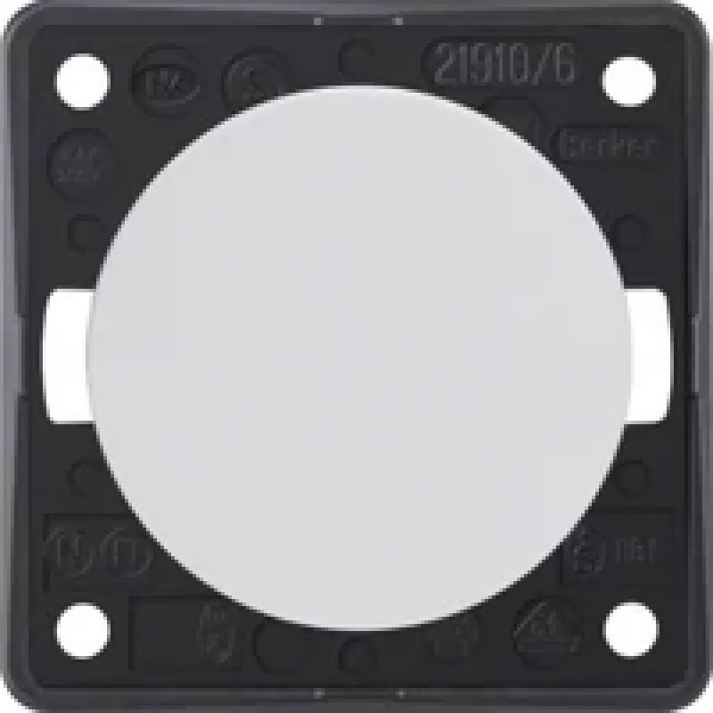 Toma de corriente SCHUKO Berker 936562509 1 elemento IP44 blanco empotrar