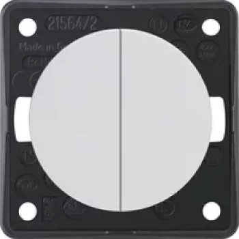 Interruptor basculante Berker 936552509 serie blanco polar brillante