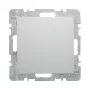 Berker 6710091909 tapa ciega con placa central, blanco polar mate