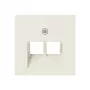 JUNG A 569-2 BFPLUA tapa para caja de conexión UAE/IAE, termoplástico, marfil