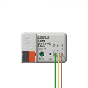JUNG KNX interfaz de pulsadores de 2 canales Secure 400021SE