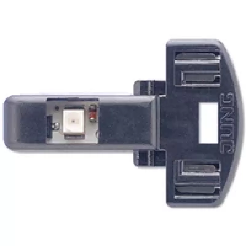 JUNG 90-LED GN - Negro - 506 U - 507 U - 502 U - 806 W - 807 W - 802 W - 806 NAW - 606 W - 607 W - 602 W - 606 NAW - 506 KOU - 502 KOU - 1 ud.