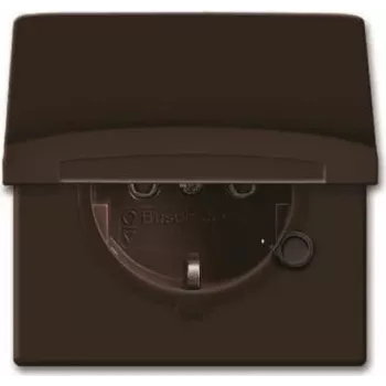 Busch-Jaeger Allwetter 44 Toma CEE 7/3 2P+E IP44 marrón 250V 16A superficie