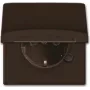 Busch-Jaeger Allwetter 44 Toma CEE 7/3 2P+E IP44 marrón 250V 16A superficie