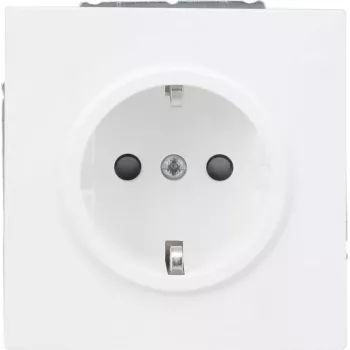 Busch-Jaeger Toma SCHUKO 20 EUCB-44M Safety+ toma empotrar, blanco alpino