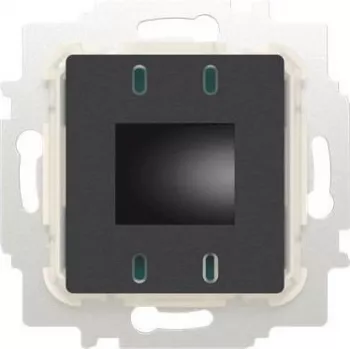 ABB Busch-Jaeger BJ 1096 UTA-BT Módulo regulador de temperatura ambiente 24V contacto de cierre con pantalla (2CKA001032A0537)