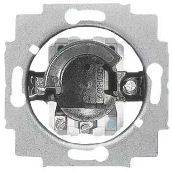 Busch-Jaeger 2733USL-101 Módulo interruptor de llave, 1 polo, 10A, 250V AC, negro/gris