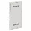 Striebel & John UK648MV Media VT UP Patch Panel 4 filas ventilado puerta transparente blanco