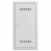 Striebel & John UK648MV Media VT UP Patch Panel 4 filas ventilado puerta transparente blanco