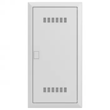Striebel & John UK648MV Media VT UP Patch Panel 4 filas ventilado puerta transparente blanco