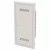 Striebel & John UK648MV Media VT UP Patch Panel 4 filas ventilado puerta transparente blanco