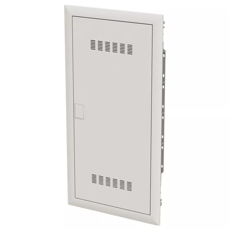 Striebel & John UK648MV Media VT UP Patch Panel 4 filas ventilado puerta transparente blanco