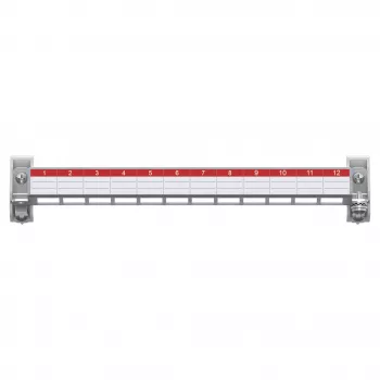 Striebel & John ZEP12 patch panel 12 módulos E-Dat sin keystone 2CPX054072R9999