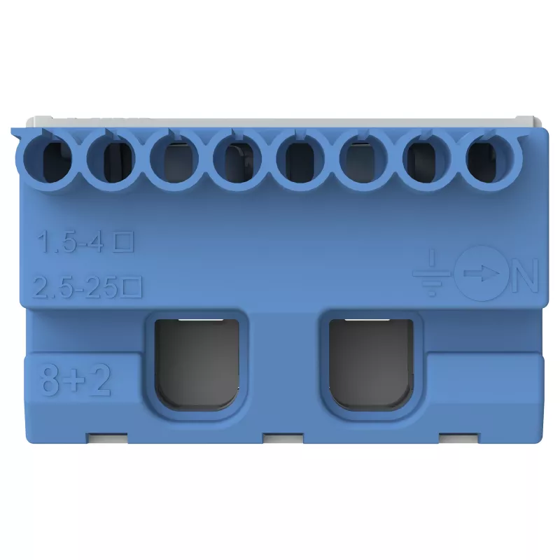Striebel & John Bloque de bornes de neutro 8x4+2x25mm² ZK82B