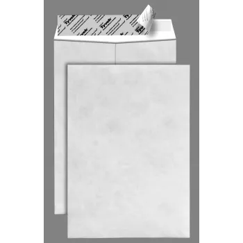 Bong Tyvek Sobre de envío de bolsillo DIN C4 sin ventana blanco 20 uds. - 55 g/m²