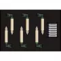 Krinner Superlight Bavaria Mini Flame juego de 6 uds. Ivory
