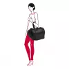 Reisenthel Easyshoppingbag Negro - 30L Bolsa de compra con sujeción para trolley