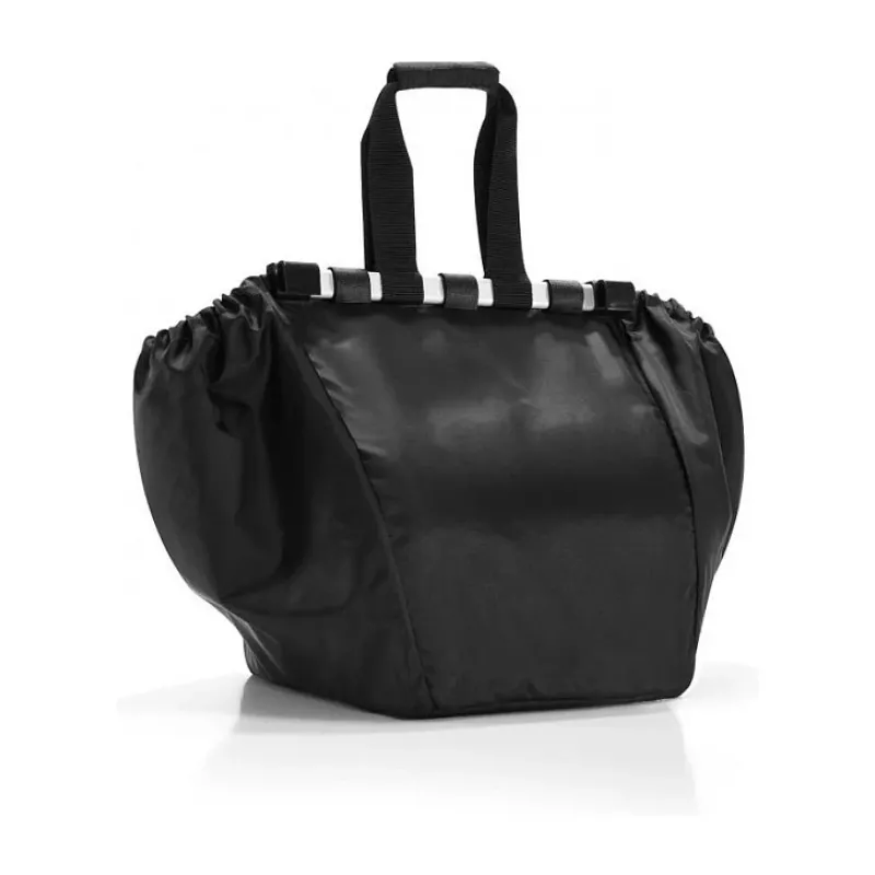Reisenthel Easyshoppingbag Negro - 30L Bolsa de compra con sujeción para trolley